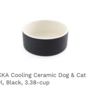 PAIKKA Ceramic slow feeding and water Dog/Cat Bowl